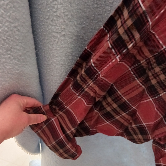 NWT plaid tunic top - Picture 2 of 5